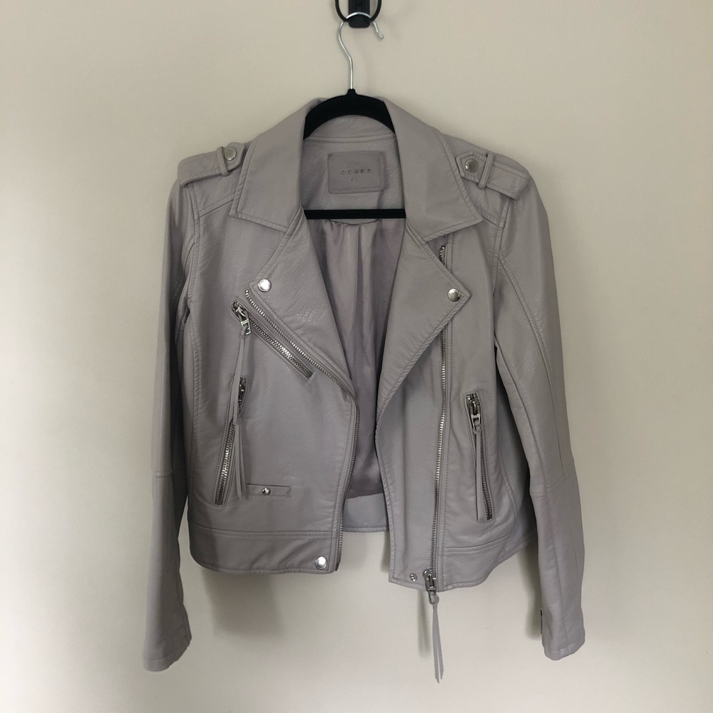 Blank NYC Faux Leather Moto Jacket